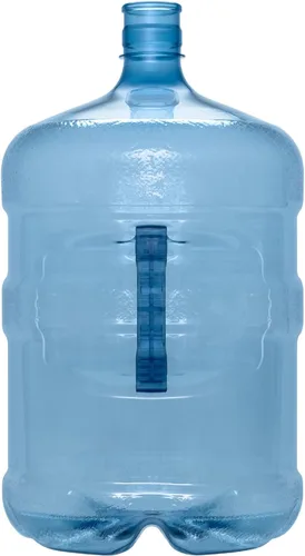 Vista 6 de Brio Libre de B.P.A. Contenedor de Botella de Agua Reutilizable de Plástico de 5 Galones con Tapa de Corona