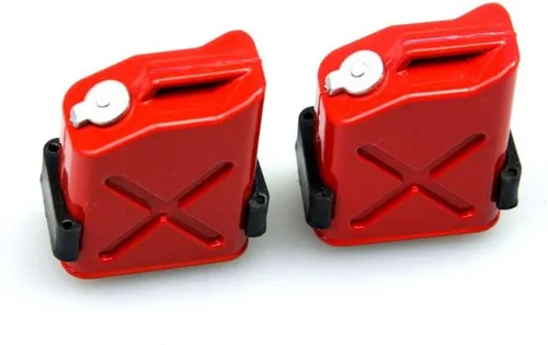 Vista 8 de MOHERO Depósito de combustible ABS escala 1/10 RC para camión 1/10 Wraith Axial SCX10 EXO AX10 Accesorio Paquete de 2