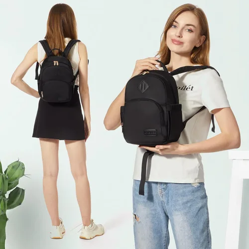 Vista 8 de LOVEVOOK Mini mochila pequeña y linda mochila de moda para niñas y mujeres