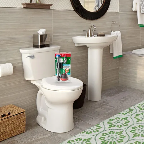 Vista 8 de Fluidmaster K-400H-021-P8 PerforMAX Kit de Reparación Completa de Inodoro de 2 Pulgadas, Multicolor (Paquete de 8)