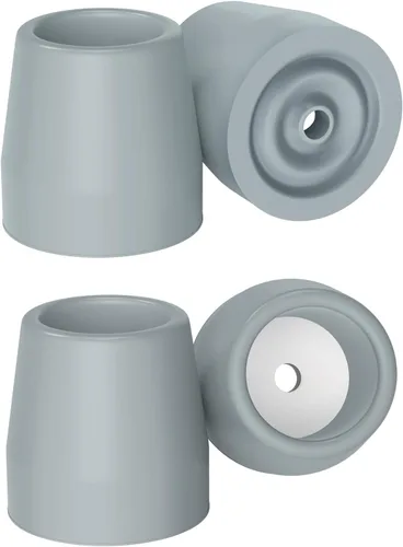 Vista 9 de supregear Puntas para caminar (paquete de 4), puntas de repuesto de goma resistente de 1 1/8 pulgadas para caminante, cómoda, silla de ducha, banco