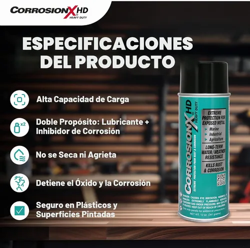 Vista 6 de CorrosionX Corrosion Technologies 96004 Heavy Duty 1 Galón
