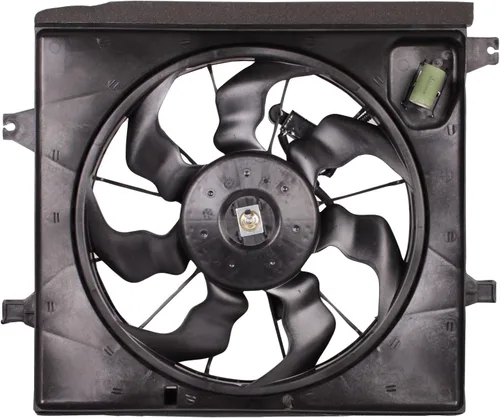 Vista 134 de TYG OE - Conjunto de ventilador de refrigeración de repuesto para Audi A4 Cabrio 2003-2009, 2005-2008 A4 Sedán/Wagon GEN 3, 2002-2005 GEN2 2 pines