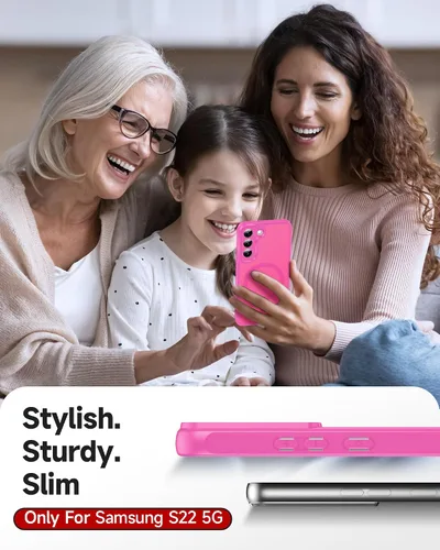 Vista 1862 de LeYi Funda para teléfono Samsung-S23: protector de pantalla e imán MagSafe Púrpura