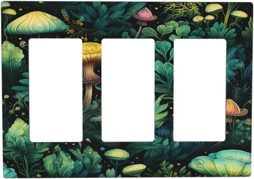 Vista 82 de Cubiertas de pared de estilo rústico occidental de madera puerta de granero herradura de hierro estrella placas de pared simple dúplex cubiertas