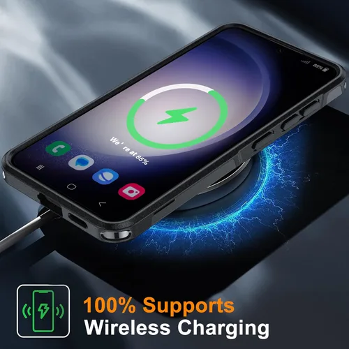 Vista 7 de Oterkin Funda para Galaxy S24, [Protección de Grado Militar de 10 Pies] Funda para Galaxy S24 [A Prueba de Golpes][Resistente a Caídas de Uso