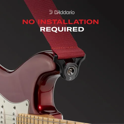 Vista 3 de D'Addario Planet Waves Auto Lock Guitar Strap