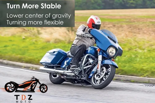 Vista 3 de TDZ Kit de bloques de eslabones de bajada de 2 pulgadas para Harley Davidson Touring Street GlideRoad KingElectra GlideRoad GlideRoad GlideRoad