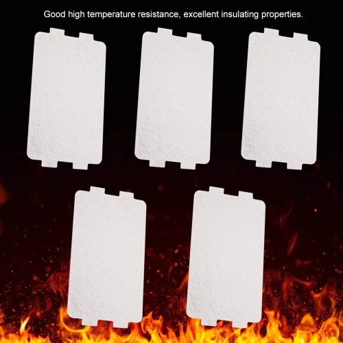 Vista 8 de 5 piezas de repuesto para horno de microondas, placa de mica, hoja de mica universal para todos los hornos de microondas, piezas de horno