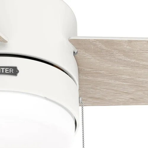 Vista 20 de Hunter Fan Company 52377 Brunner - Ventilador de techo, color plateado mate