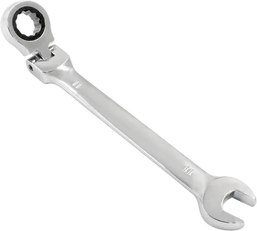 Vista 9 de Piutouyar Llave de trinquete de cabeza flexible de 6mm, llave de trinquete métrica profesional, llave combinada, llave de caja, herramienta