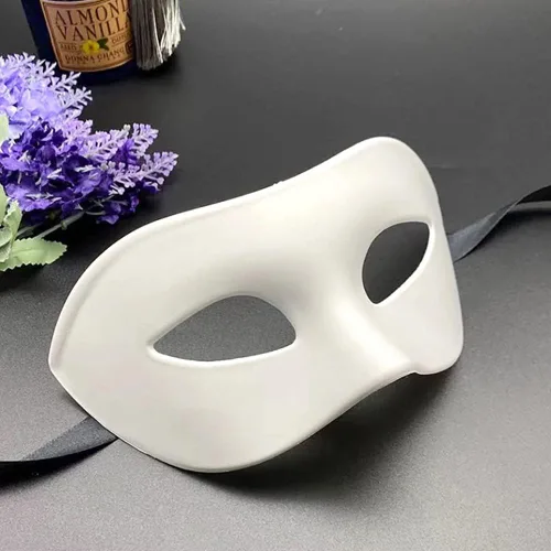 Vista 7 de BLUE GARLIC Men Masquerade Masks Bulk Black male, Venetian Mask Mascarade Ball Birthday Party Mardi Gras