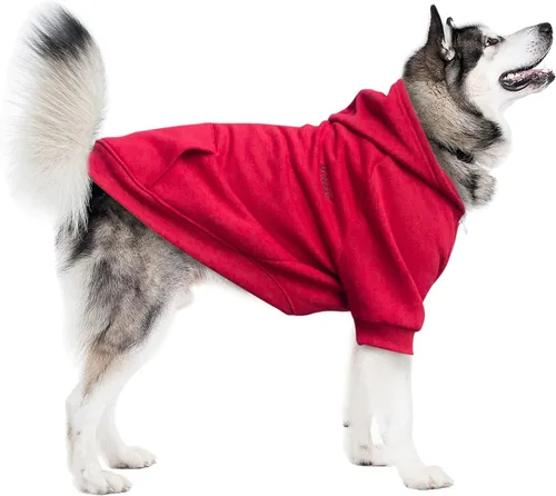 Vista 76 de Camisetas a rayas para perros medianos, ropa sin mangas, camiseta sin mangas, chaleco para Schnauzer, Shiba Inu, rojo, grande