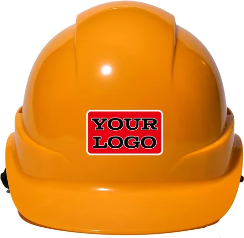 Vista 22 de Casco de trabajo de construcción personalizado Casco de seguridad con suspensión de trinquete de 6 puntos con ventilación