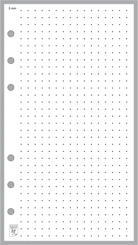 Vista 4 de Registro de Pagos/Gastos de Tamaño Personal y Registro de Cheques, Dimensionado y Perforado para Filofax Personal Notebook (9.4 cm x 17.1 cm)