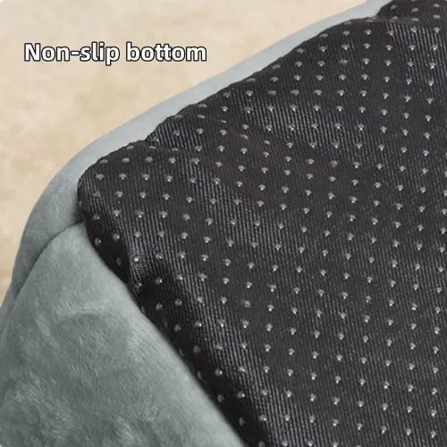 Vista 2 de SEAHOME Cama para perros plegable para mascotas en interior, cama de nido con cojín extraíble y cálido forro de lujo, cubierta para pequeños