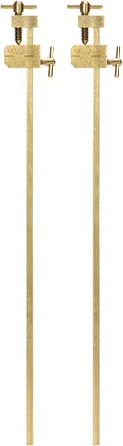 Vista 5 de KAKURI HATAGANE - Abrazaderas de barra para carpintería de 3-3/4 pulgadas, abrazaderas de madera japonesas HATAGANE, juego de herramientas de 2