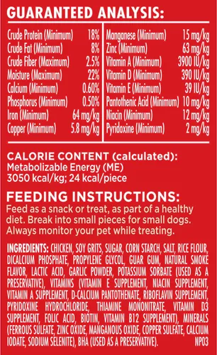 Vista 8 de Milk-Bone Paquete de golosinas para perros: galletas originales para perros medianos de 10 libras + pollo suave y masticable de 25 onzas