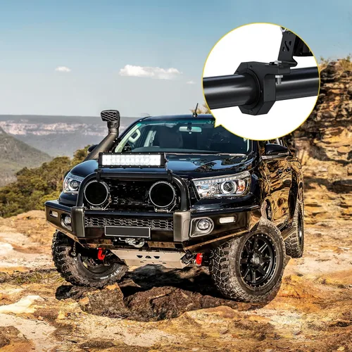 Vista 8 de Nilight 4 abrazaderas para barra antivuelco, soportes de montaje para luces LED, abrazaderas de montaje para luces de tubo que se ajustan a barras