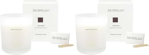 Vista 6 de Archipelago Botanicals Vela perfumada, Stonehenge, mezcla de cera prémium vertida a mano, tarro de vela de vidrio para el hogar con caja de regalo