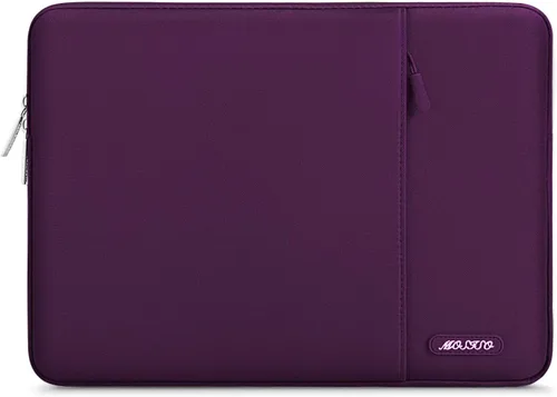 Vista 62 de MOSISO Funda vertical de poliéster con bolsillo para laptop de 13 pulgadas, para computadora MacBook Air M4, M3, M2 y M1 de 2025 a 2018 y Pro M2