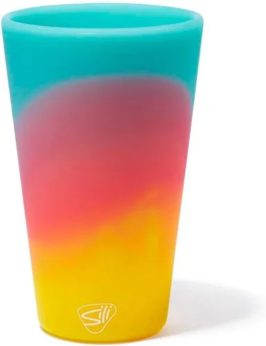 Vista 62 de Silipint Vaso de pinta de silicona de 16 oz – Vaso reutilizable irrompible sin BPA de silicona – Apto para lavavajillas, microondas y congelador