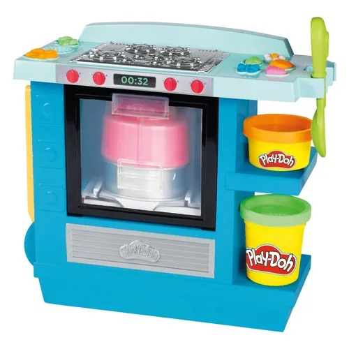 Vista 8 de Play-Doh Kitchen Creations Flip 'n Pancakes - Juego con 14 accesorios y 8 latas, suministros de regreso a clases, juguetes de comida y cocina