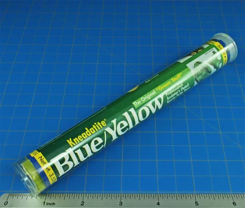 Vista 2 de Green Stuff" Blue/Yellow Epoxy Putty