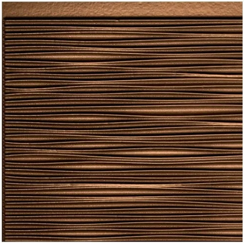 Vista 12 de FASÄDE Ripple - Panel decorativo de vinilo decorativo para salpicaduras de 18 x 24 pulgadas en plata argente (paquete de 5)