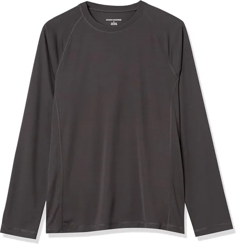 Vista 6 de Tienda Essentials Camiseta de natación de manga larga y secado rápido UPF 50 para hombre