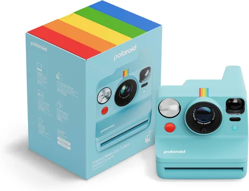 Vista 12 de Polaroid Now+ - Cámara instantánea tipo I de 3ª generación + paquete de película, cámara azul ártico controlada por aplicación Bluetooth Now+ + 16