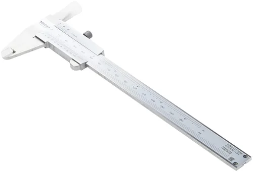 Vista 4 de Vernier, calibrador en sistema métrico. De Mitutoyo, 1