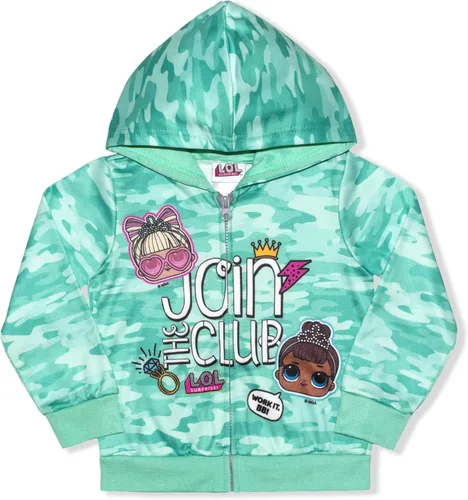 LOL Surprise Dolls Girls Zip Up Hoodie for Little and Big Girls BluePink