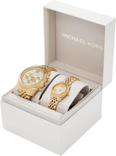 Vista 5 de Michael Kors - Reloj cronógrafo Lexington de acero inoxidable