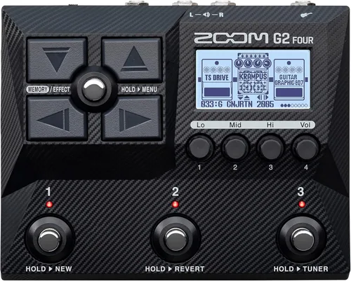Zoom Pedal de procesador multiefectos G2 Four