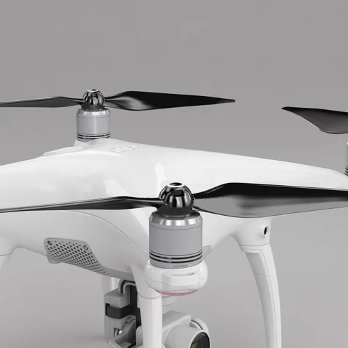 Vista 2 de Master Airscrew Hélices Stealth para DJI Phantom 4 - Negro, 4 piezas