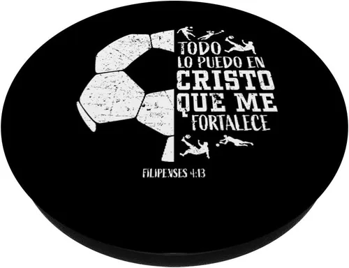 Vista 2 de PopSockets - Agarre y soporte para teléfonos y tabletas (4:13), Negro