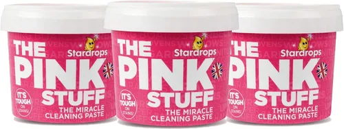 Stardrops - The Pink Stuff - Paquete de 3 pasta de limpieza Miracle (3 pastas de limpieza)