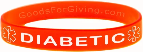 Vista 5 de Paquete de 6 pulseras para diabéticos, 6 unidades, 6 pulgadas, negro, azul, verde, rojo, naranja, morado