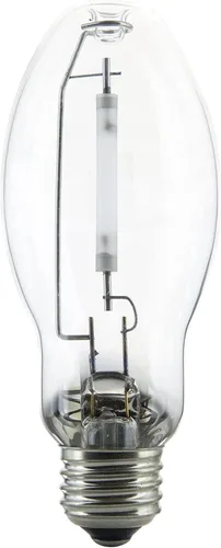 Ciata Luces de sodio de alta presión, bombilla de descarga de alta intensidad, 70 vatios, 2100 K, CRI 24, 6000 lúmenes, base media E26 Std, bombilla