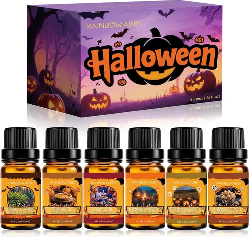 Vista 12 de RAINBOW ABBY Juego de aceites aromáticos para caballeros, cuero, ron de laurel, madera de teca, cedro, tabaco dulce, sándalo para aromaterapia