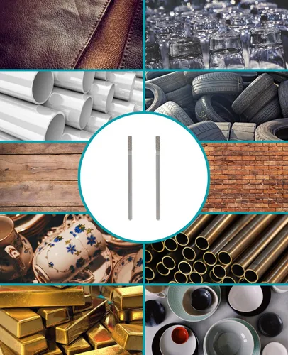 Vista 3 de Dremel 7122 Juego de brocas cilíndricas de diamante de 2 piezas con brocas de 0.094 in para grabar, tallar y cortar