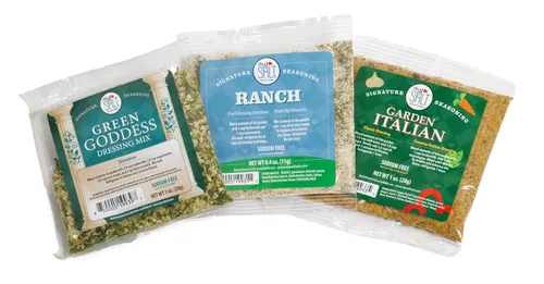 Vista 4 de MySALT - Mezcla de condimentos y aderezos para ensaladas, sin sodio, muy bajo en potasio