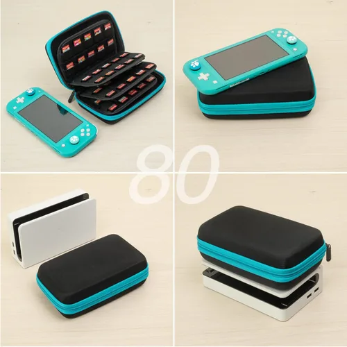 Vista 7 de ButterFox 32-120 Switch Game Case para Nintendo Switch, soporte de almacenamiento de tarjetas de juego Switch o estuche de tarjeta de memoria SD