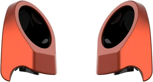 Vista 464 de Advanblack Alpine Green Tour Pack - Paquete de altavoces de 6.5 pulgadas, carcasa de audio trasera, color a juego, ajuste Harley King Tour Pack