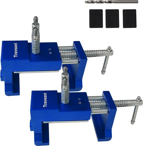 Vista 7 de Abrazaderas de gabinete, abrazaderas de gabinete, abrazaderas para marco de cara, abrazaderas de instalación de gabinete, herramientas de gabinete
