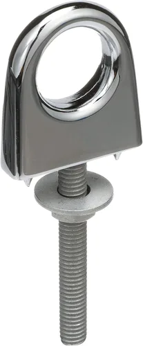Seachoice Single Shank Bow Eye for Tow Lines or Boat Trailer Winch Hook, 3 in. Shank, 1 in. Eye Diameter