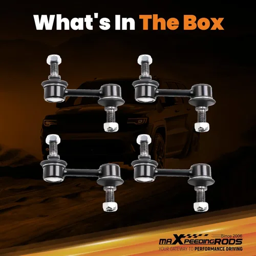 Vista 9 de maXpeedingrods Enlaces de extremo de barra estabilizadora para Chevy Corvette C5 C6 1997-2017 K750136 para Cadillac XLR 2004-2009, 4 piezas
