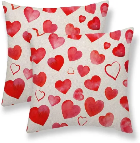 Vista 21 de Juego de 2 fundas de almohada florales de color marrón y gris de 16 x 16 pulgadas, fundas de almohada con estampado de bloques de hojas de flores