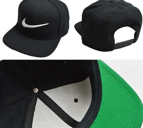 Vista 4 de Nike Men's Pro Snapback Cap One Size Black, Black, Talla Única